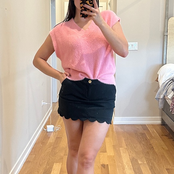 Vintage Charm Pink Sweater Vest Size Small - Picture 10 of 10